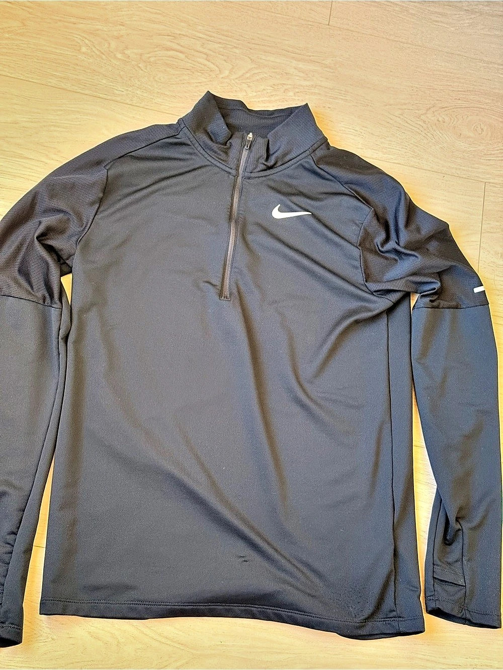 Nike Dri-FIT Element Half-Zip Running Top Men's Small - Black